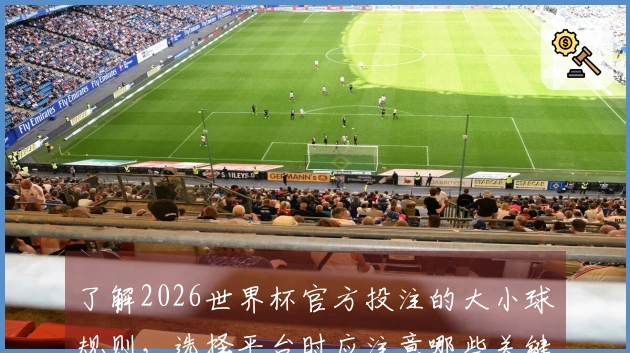 了解2026世界杯官方投注的大小球规则，选择平台时应注意哪些关键点？