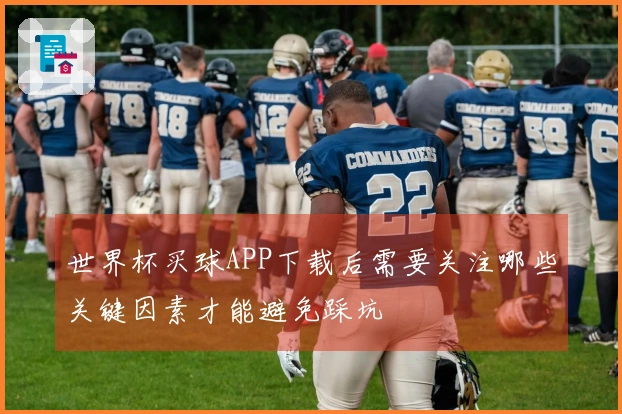 世界杯买球APP下载后需要关注哪些关键因素才能避免踩坑