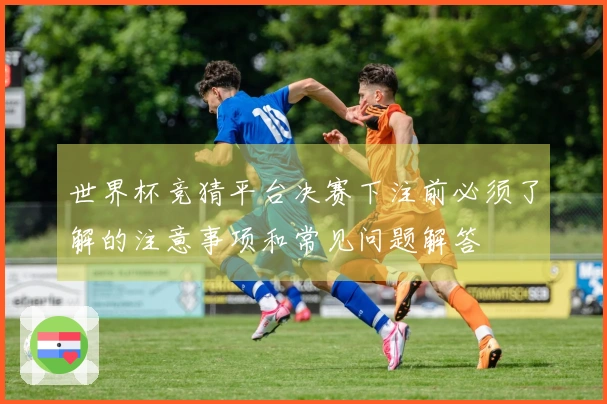 世界杯竞猜平台决赛下注前必须了解的注意事项和常见问题解答